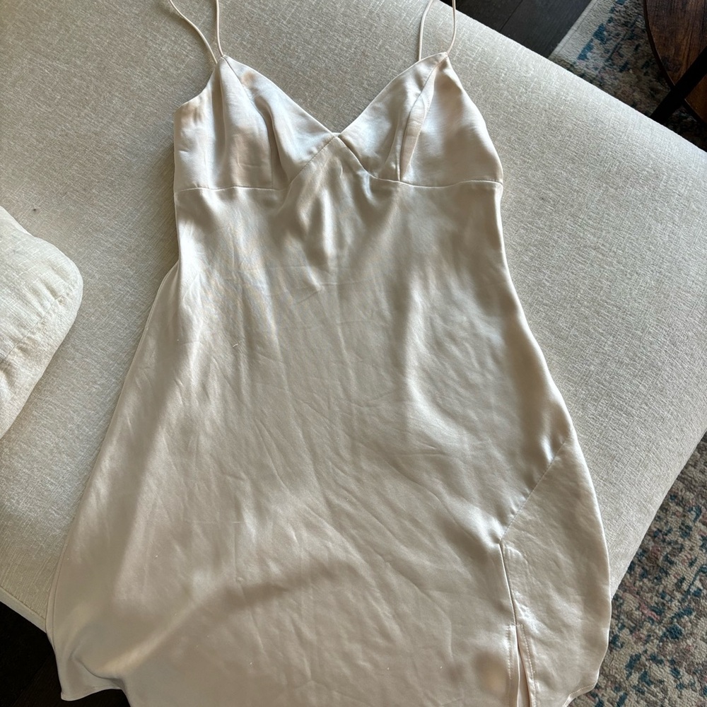 Princes Polly Cream Slip Dress